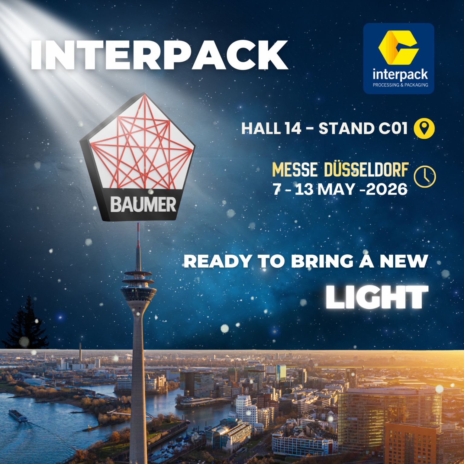 Interpack 2026 Baumer